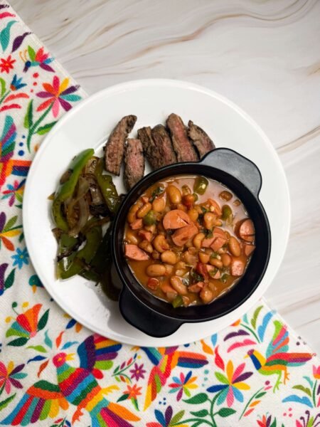 charro beans with sausage